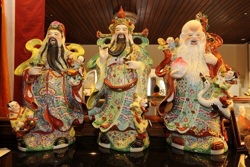 Hướng đặt tượng Phúc Lộc Thọ đúng hướng, đúng phong thủy