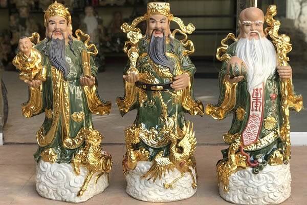 Kinh nghiệm chọn tượng Phúc Lộc Thọ để trang trí trong nhà
