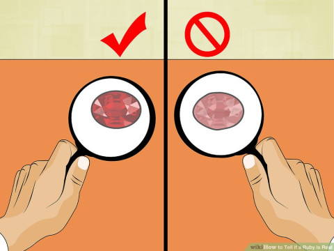 Cách phân biệt Ruby thật giả