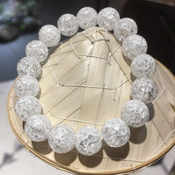 Kích thước và số lượng của hạt vòng tay Thạch Anh Trắng