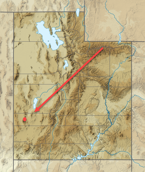 Địa điểm khai thác Beryl đỏ