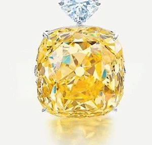 Viên kim cương vàng The Tiffany