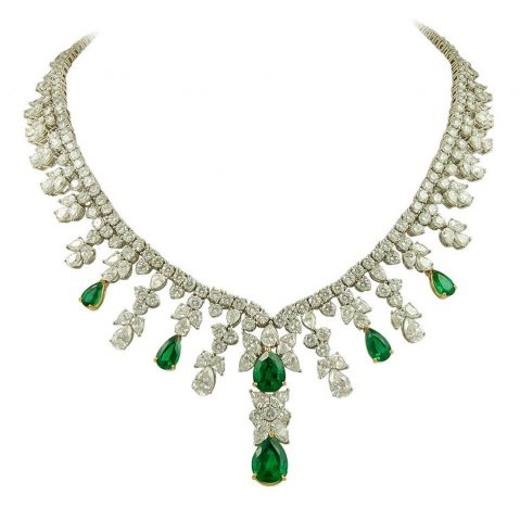 Vong co emerald Tiffany & Co