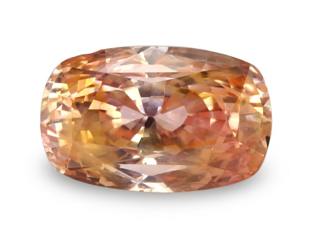 Sapphire Padparadscha mau ca hoi