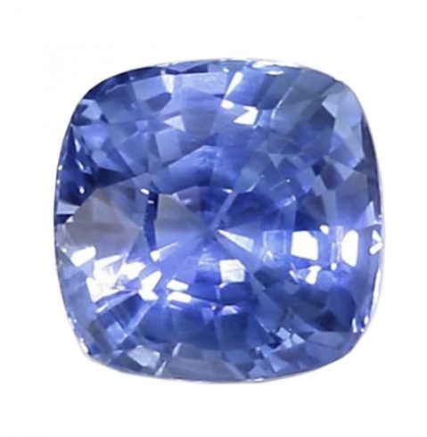 Sapphire Xanh Ceylon cushion cut