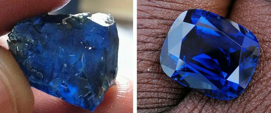 Trong luong Sapphire thay doi