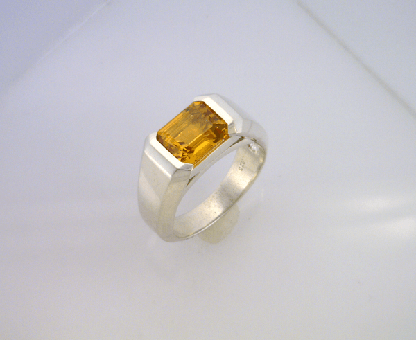 Nhẫn phong thủy nam theo mệnh Kim