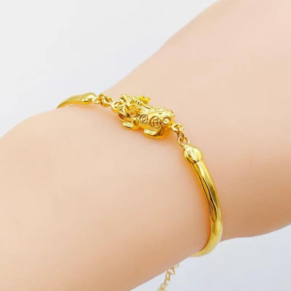 Vòng Tỳ Hưu vàng 10k