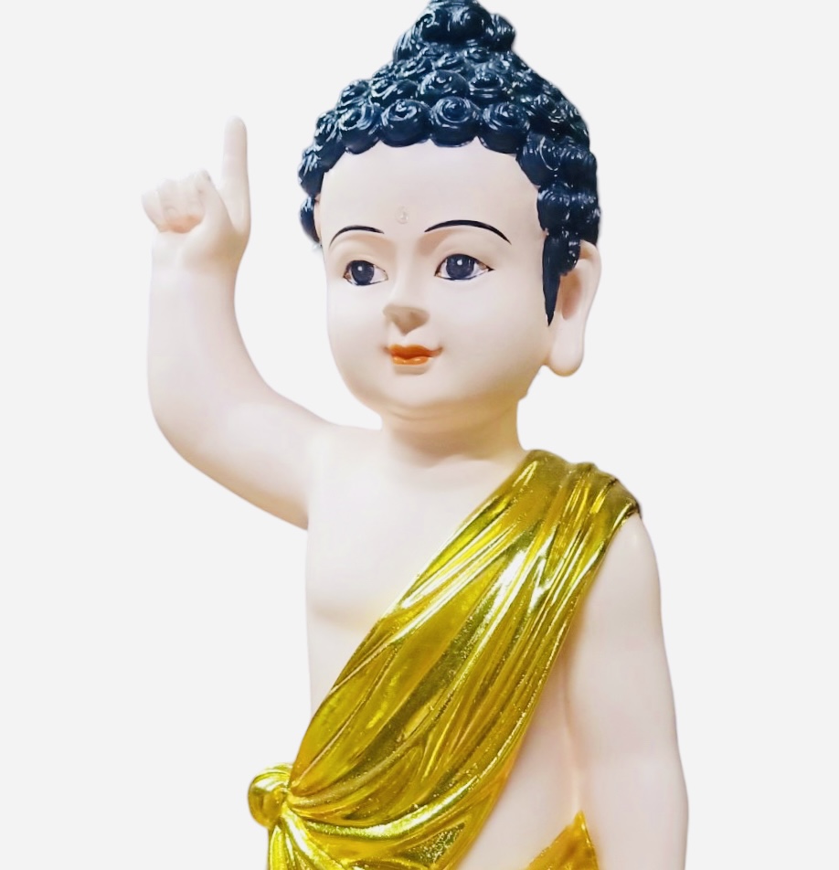 Tượng Đức Phật Đản Sanh (Đức Bồ Tát Thái Tử Siddhattha Đản Sanh) 10 Tượng Đức Phật Đản Sanh (Đức Bồ Tát Thái Tử Siddhattha Đản Sanh)