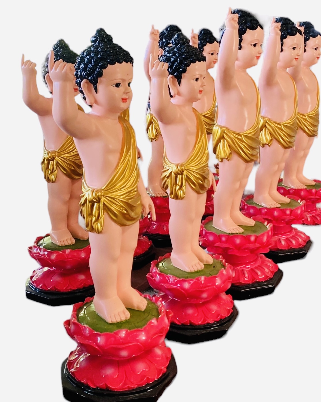 Tượng Đức Phật Đản Sanh (Đức Bồ Tát Thái Tử Siddhattha Đản Sanh) 4 Tượng Đức Phật Đản Sanh (Đức Bồ Tát Thái Tử Siddhattha Đản Sanh)