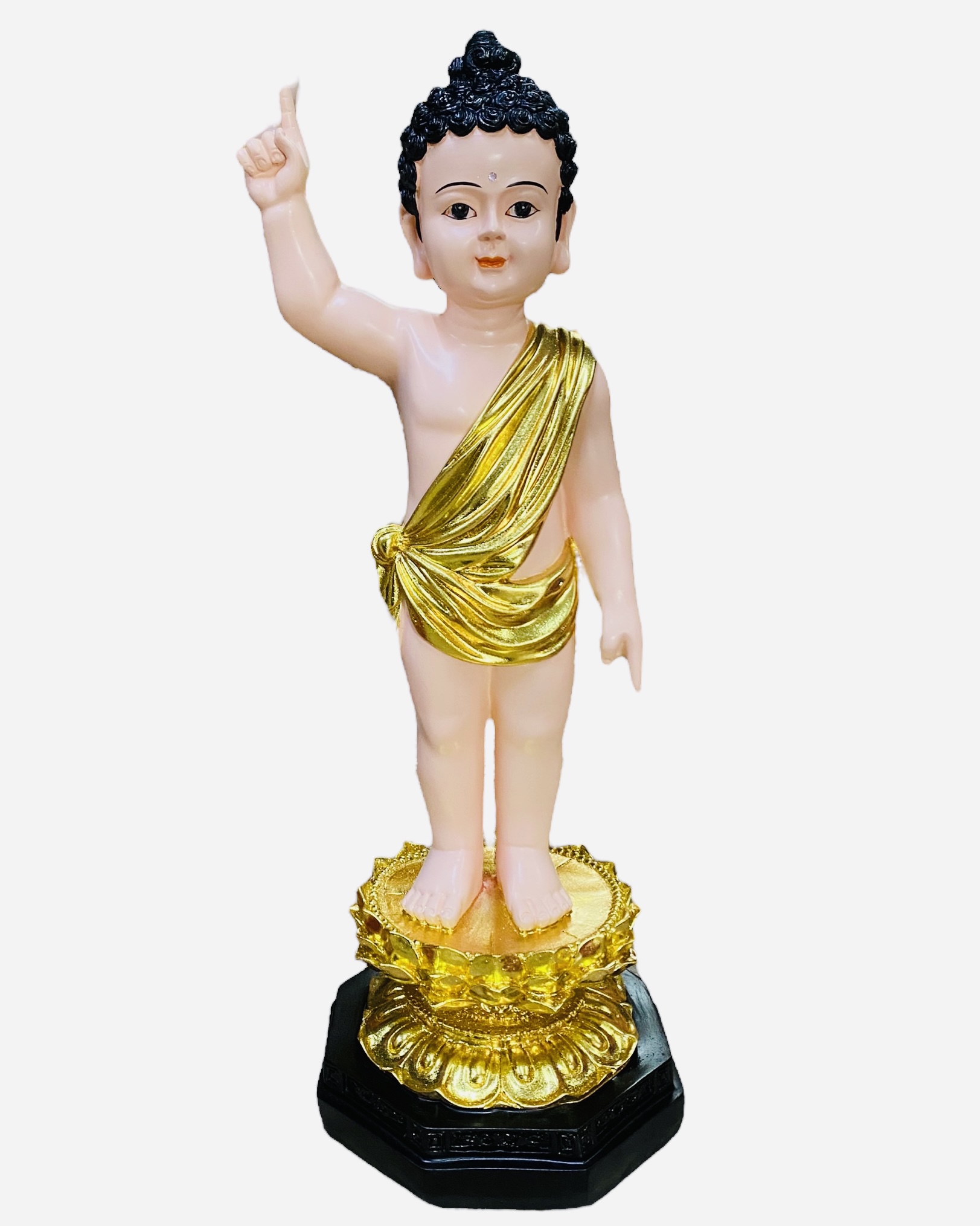 Tượng Đức Phật Đản Sanh (Đức Bồ Tát Thái Tử Siddhattha Đản Sanh) 5 Tượng Đức Phật Đản Sanh (Đức Bồ Tát Thái Tử Siddhattha Đản Sanh)