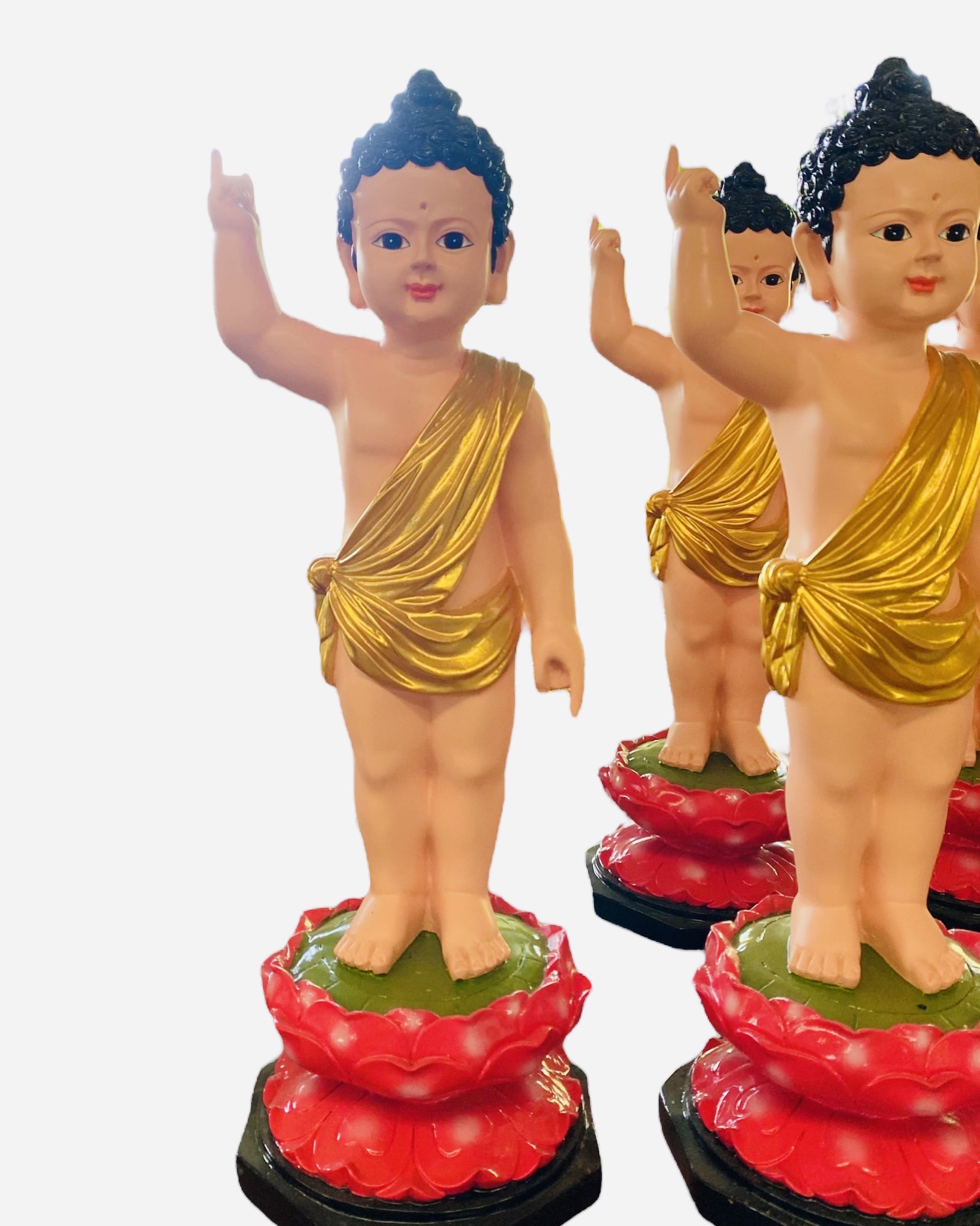 Tượng Đức Phật Đản Sanh (Đức Bồ Tát Thái Tử Siddhattha Đản Sanh) 3 Tượng Đức Phật Đản Sanh (Đức Bồ Tát Thái Tử Siddhattha Đản Sanh)
