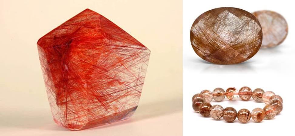 Khái quát về đá thạch anh tóc đỏ