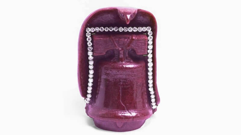 Liberty Bell Ruby: 8500 carat