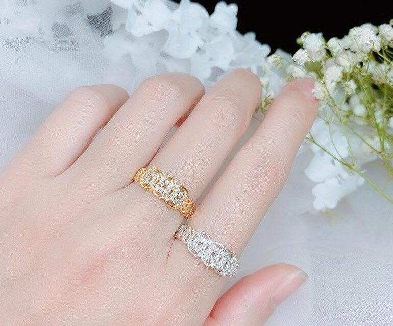 Nhẫn kim tiền mang ý nghĩa đặc biệt