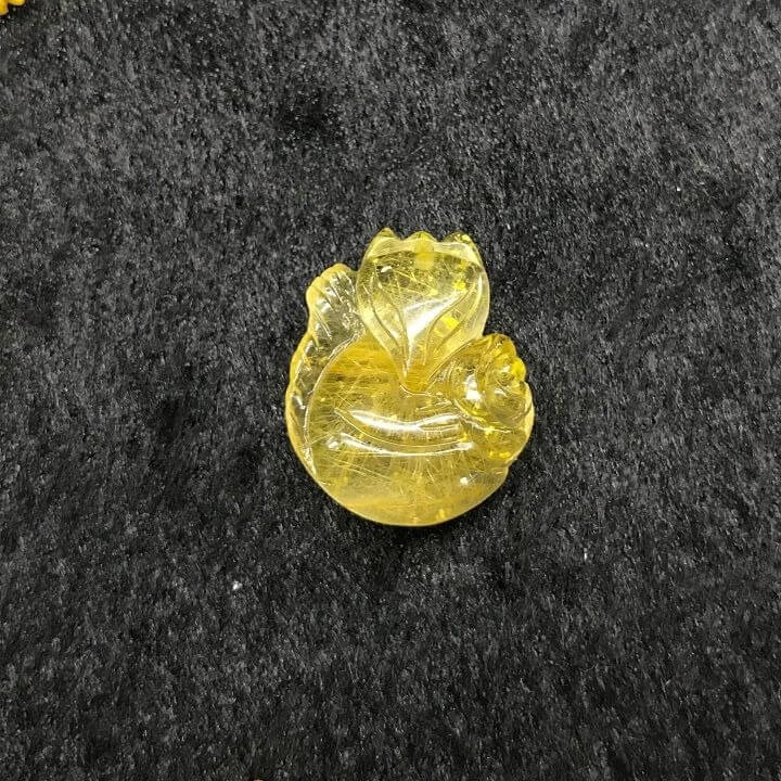 hồ ly thạch anh tóc vàng có tác dụng gì về mặt tình duyên