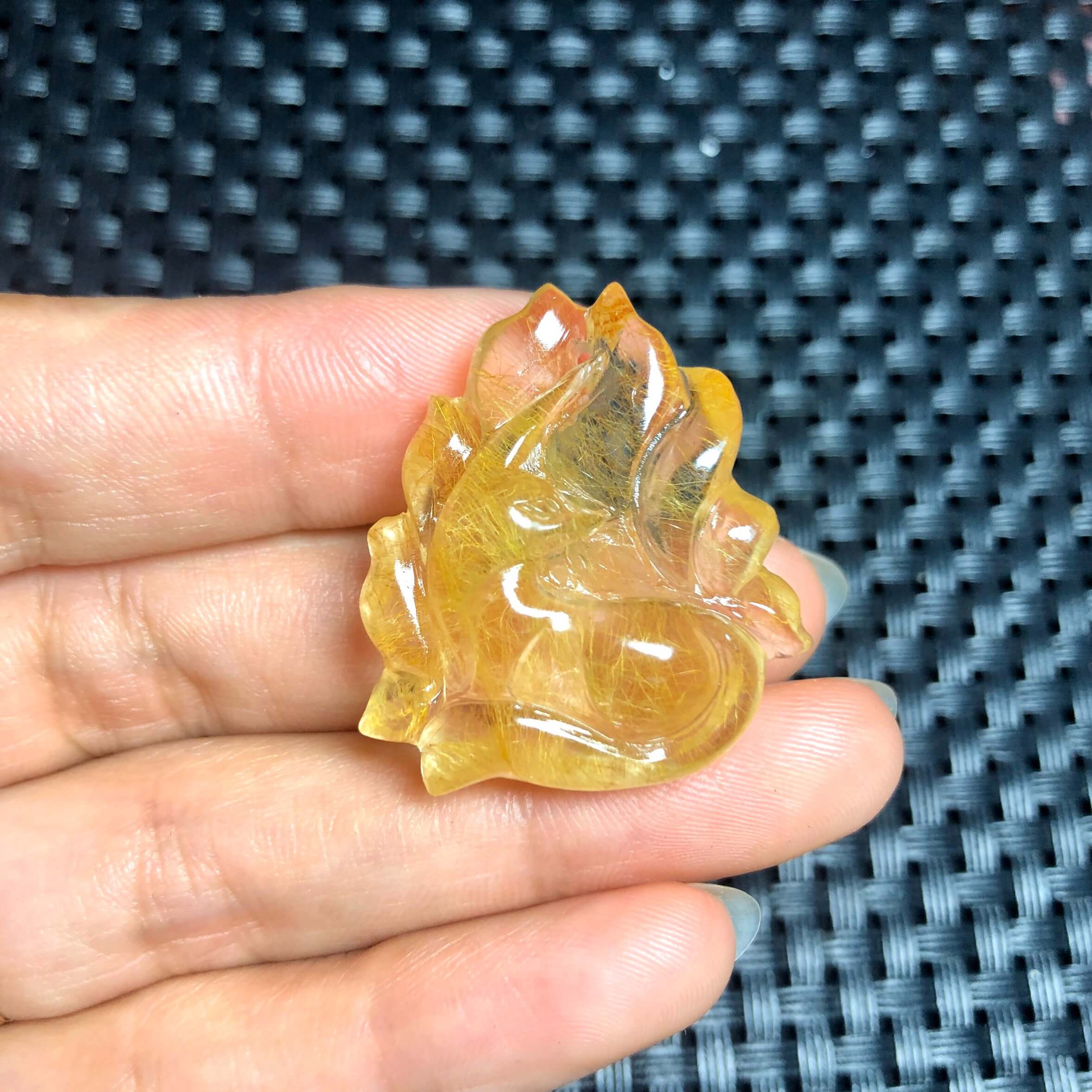 hồ ly thạch anh tóc vàng có tác dụng gì