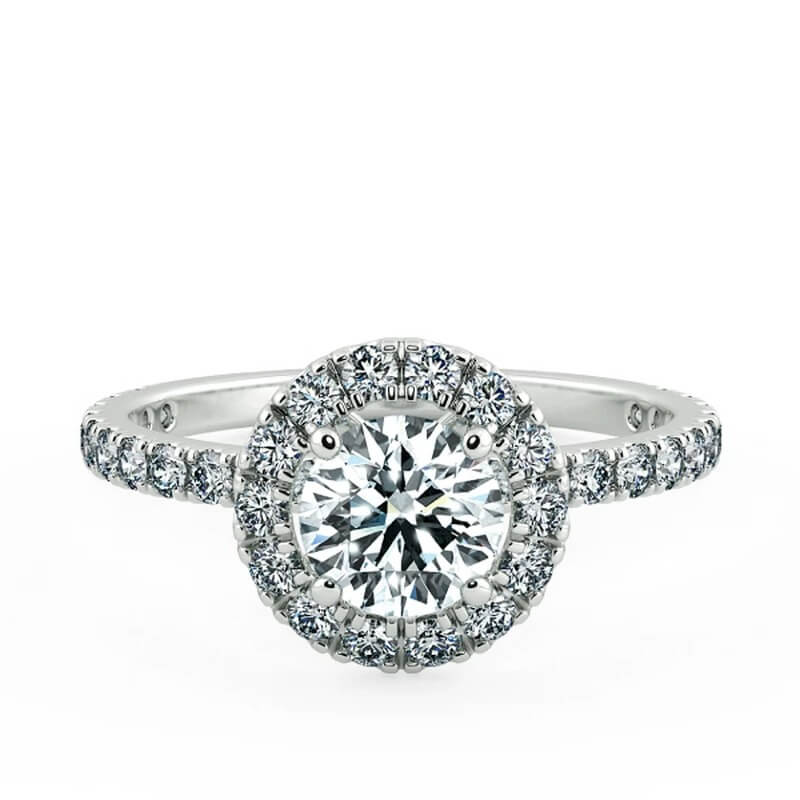 Nhẫn Halo quý phái