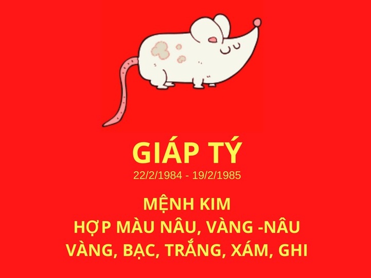 Sinh năm 1984 hợp màu gì: trắng, xám, ghi