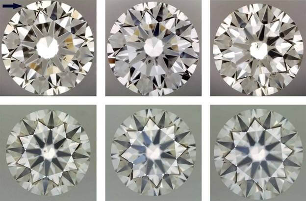 độ trong ảnh hưởng đến giá kim cương