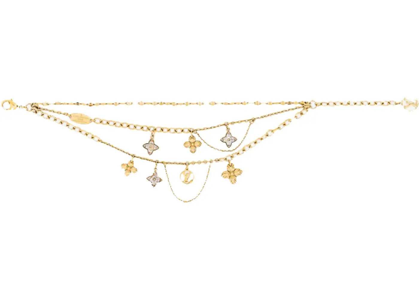 LOUIS VUITTON BLOOMING STRASS BRACELET