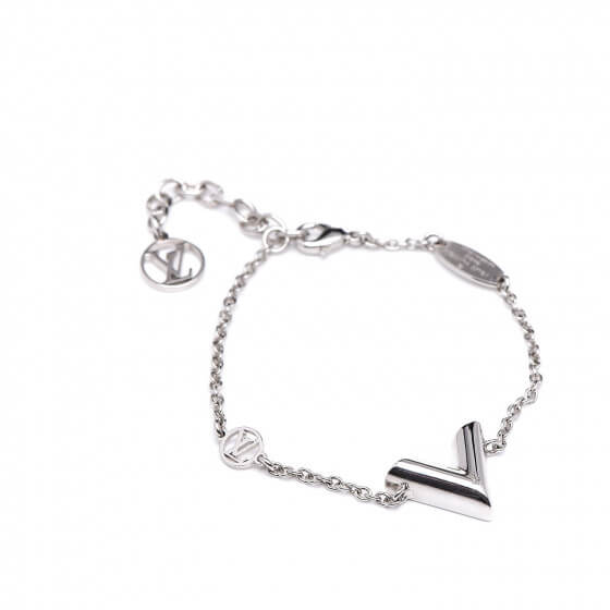 LOUIS VUITTON ESSENTIAL V SUPPLE BRACELET
