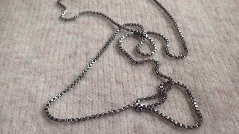 Dây bạc bị oxy hóa