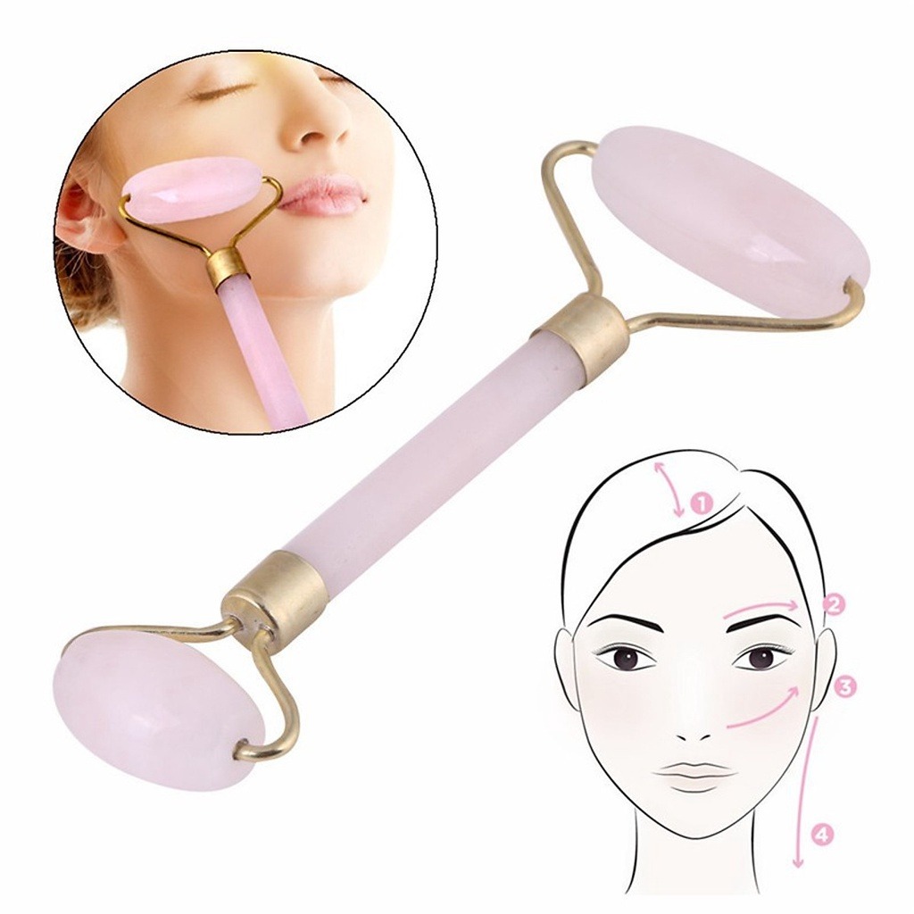Những điều cần lưu ý khi sử dụng thanh lăn massage mặt đá thạch anh hồng