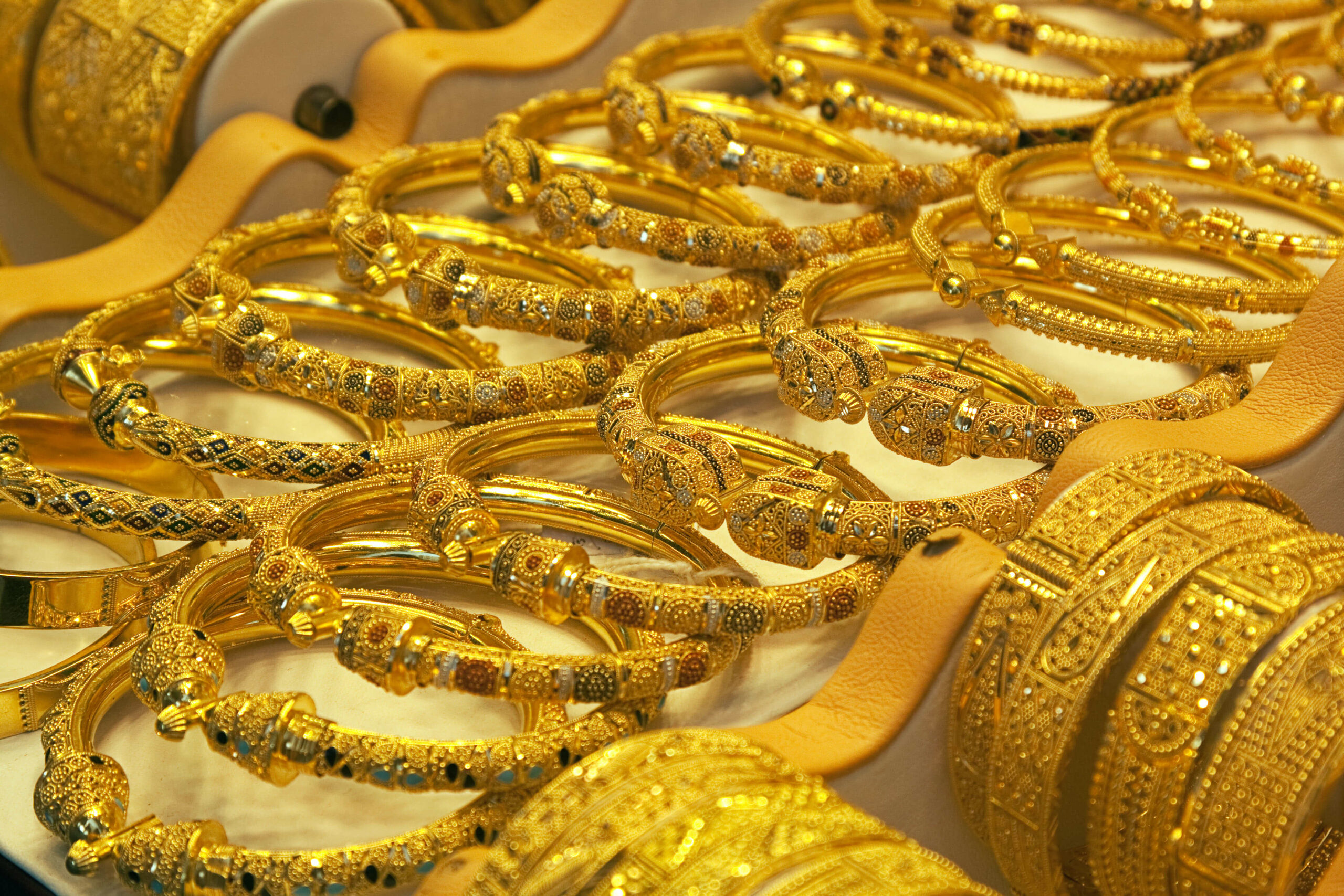 Chợ vàng Gold Souk ở Dubai