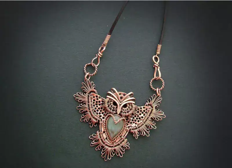 Trang sức handmade bằng dây đồng