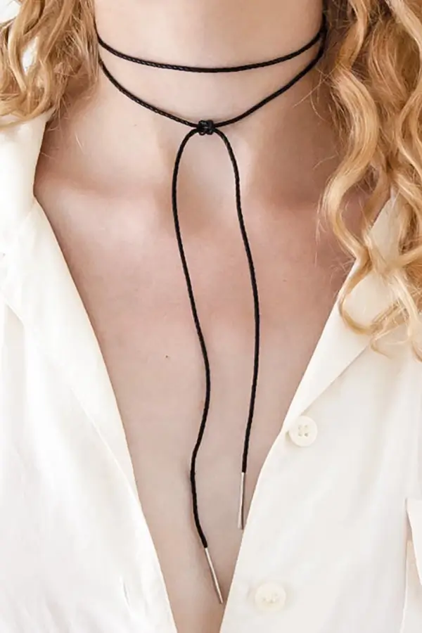 Vòng choker tự làm
