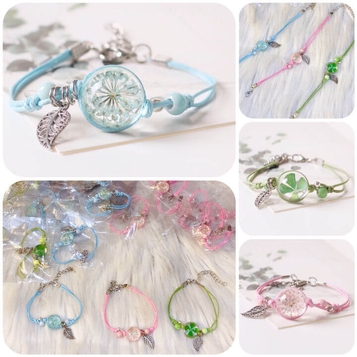 Ý nghĩa của từng loại hoa trên vòng tay hoa khô